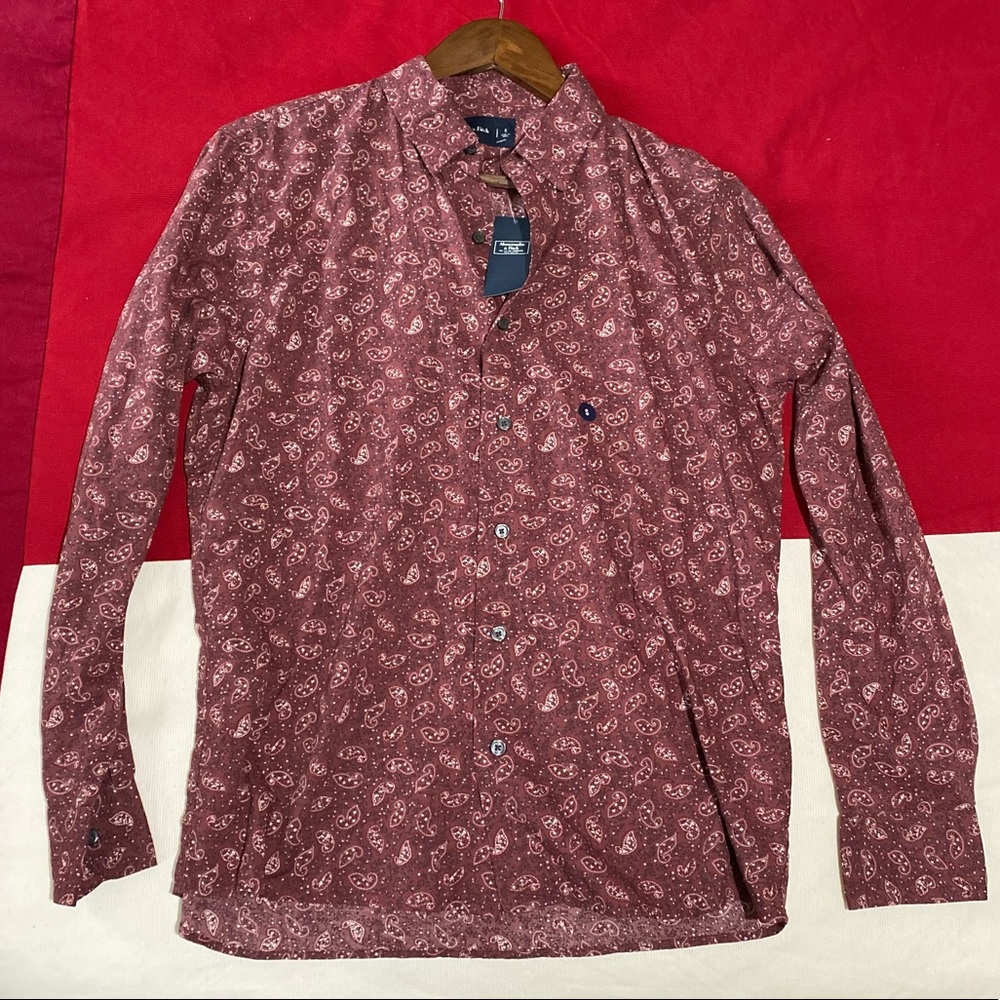 Abercrombie Mens Button Up Shirt size S